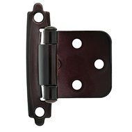 Liberty H0103BL-500-U Self Closing Overlay Hinge, 2-Pack by Liberty