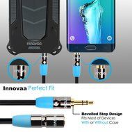 AUX Audio Cable, INNOVAA Universal Stereo Audio Male to Female 3.5mm AUX Cable - 15 Feet N7