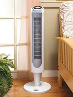Holmes 36 Inch Oscillating Tower Fan with Remote Control N4
