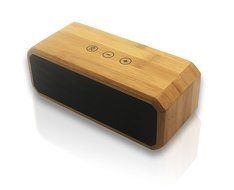 Wireless Bluetooth Speakers Portable Rechargeable Bamboo Wooden Bluetooth Stereo Speakers for cell iPhones and... N2