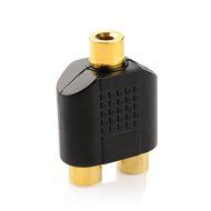 Cable Matters 5-Pack, Gold Plated 3-RCA Coupler N47