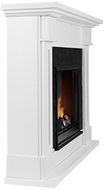 Real Flame Kipling Ventless Gel Fuel Fireplace White N8
