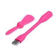 AMA(TM) Portable Flexible Mini USB Cooling Fan Air Conditioner Cooler for Laptop Computer (Hot Pink) N11