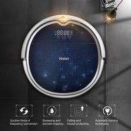 Haier Robot Vacuum Cleaner Floor Cleaner with Self Charging and Wet Mop with Remote Control Blue N13