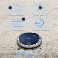 Haier Robot Vacuum Cleaner Floor Cleaner with Self Charging and Wet Mop with Remote Control Blue N14