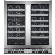 Avallon 27 Bottle + 23 Bottle Built-In Triple Zone Side-by-Side Wine Cooler