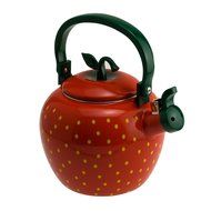Supreme Housewares Stainless Steel Strawberry Whistling Tea Kettle N2
