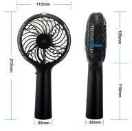 Welltop Handheld USB Mini Misting Cooling Fan Humidifier Color Fan Water Spray Fan Rechargeable Portable Mist... N12