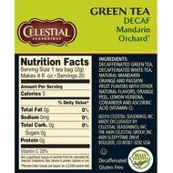Celestial Seasonings Decaf Mint Green Tea, 20 Count (Pack of 6) N41