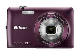 Nikon COOLPIX S4300 16 MP Digital Camera with 6x Zoom NIKKOR Glass Lens and 3-inch Touchscreen LCD (Red) N3