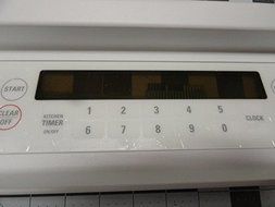 WB36K5649 Touchpad/Control Panel White. Double Oven GE N3