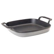 Weathered Grey 8.5&quot; Baking Dish, Bayou Classic, 7771S, Enameled Cast Iron