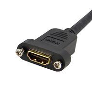 StarTech.com HDMIPNLFM3 HDMI Panel Mount Cable F/M - 3 feet