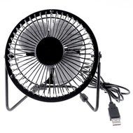 BIGOCT 279 Fan Mini USB Table Desk Personal Fan Metal Design, 4" N2