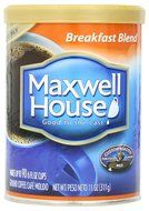 Maxwell House Ground Coffee Canister, Wake Up Roast, 30.65 Ounce N31