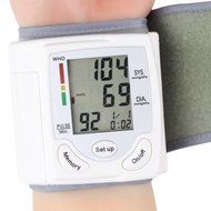 Blood Pressure Monitor Wrist Accurately Detects Blood Pressure Heart Rate &amp; Irregular Heartbeat, Large LCD Display... N4