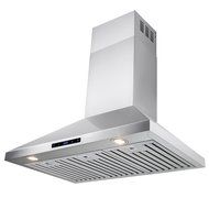 FIREBIRD 36" Powerful Stainless Steel Wall Mount Kitchen Cooking Fan Range Hood Touch Control Panel