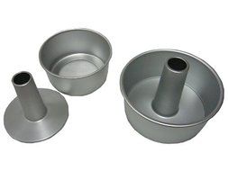 Maekawa metal chiffon cake mold 17cm