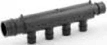 Uponor Wirsbo Q2247557 EP Flow-Through Multi-Port Tee Fitting - Plumbing, 3/4" x 3/4" (4 Outlets)