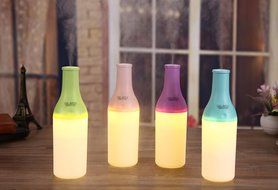 Life Taste 180ml Portable Cool Mist Humidifier/Diffuser Essential Oil Diffuser for Aromatherapy with Auto Shut-Off... N8