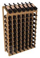 Wine Racks America Ponderosa Pine 7 Column 10 Row Display Top Kit. 13 Stains to Choose From! N4
