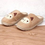 AutumnFall Women Soft Warm Indoor Candy Colors Cotton Slippers Home Anti-slip Shoes (40, Pink) N28