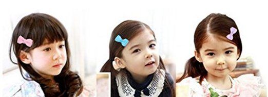 12PCS Lovely Cute Nice Baby Girls Kids Bow Hair Clips Decoration Accessories N2