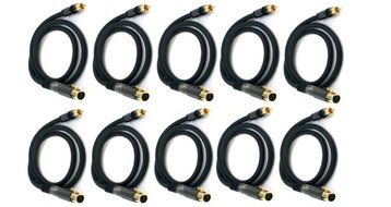 Monoprice 104783 1.5' Premier Series XLR Female to RCA Male 16AWG Cable N4
