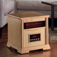 Dynamic 1,500 Watt Portable Electric Infrared Cabinet Heater with automatic overheat protection, flexible and... N3