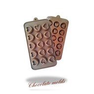 Heart Holes Shaped Fondant Cake Chocolate Pan Candy Soap Silicone Mold Baking Pan Cake Decoration