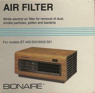 Bionaire 510BT Hc Be 510bt Bionaire Bt500 Filter