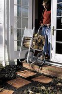 Rolling Wood Log Cart N2