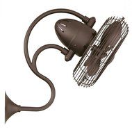 Matthews Fan Company ME-TB Wall Fan, Textured Bronze Finish