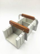Adjustable Wood Soap Mold Loaf Cutter Mold with 2pcs Wavy &amp; Straight Planer Cutting Tool Set