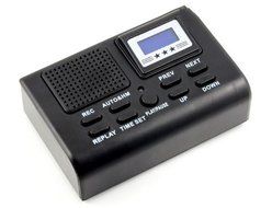 RioRand&reg; Digital Telephone Call Recorder Phone Recording Rec System (BLACK) N2
