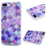 Badalink iPhone 7 Plus Case (5.5") Shockproof Soft TPU Rubber Skin Bumper Case Flexible Easy Grip with 3D Basso-relievo... N7