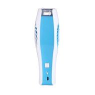 MADKING Portable Handheld Mini Fan with Mist Humidifier Battery Powered Personal Fan USB Rechargeable, Blue