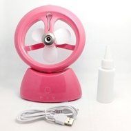 REXSONN Ultrasonic Desktop Cool Misting Fan Humidifier with Built-in Battery and Water Tank for Beauty, Home,... N20