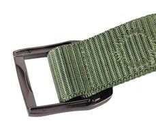 Kinsun Men&#039;s Military Tactical Belt Buckle Nylon Web Belt 1.5&quot; Wide (Navy Blue) N10