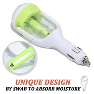 IPUIS Car Air Humidifier with USB Changer Port Aromatherapy Essential Oil Aroma Diffuser Air Purify Car charger... N19