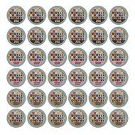 Double Donut Bold and Dark Coffee Single Serve Cups for Keurig K Cup Brewer Variety Pack, 36 Count