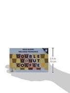 Double Donut Bold and Dark Coffee Single Serve Cups for Keurig K Cup Brewer Variety Pack, 36 Count N2