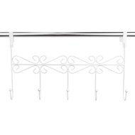 IMIEE The Door 5 Hook Rack Decorative Hanger for Hanging Your Clothes Coat Hat Belt and More , White by Imiee N2