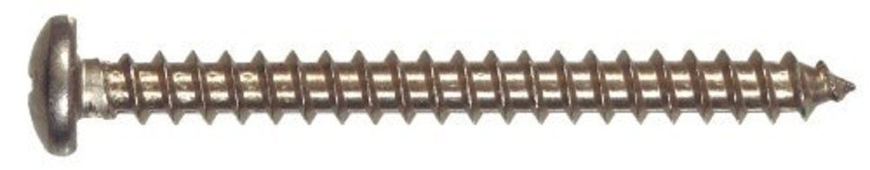 The Hillman Group 823218 Stainless Steel Pan Head Phillips Sheet Metal Screw, 6-Inch x 1/2-Inch, 100-Pack by The...