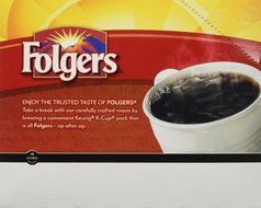 Folger&#039;s Gourmet Selections, Black Silk Coffee K-Cup Portion Packs for Keurig Brewers (48 Count) N2