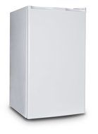 Commercial Cool CCRD32B 3.2 Cu.Ft. Compact Double Door Fridge with True Freezer and R600a Refrigerant, Black N3