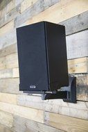 VIVO Dual Pair Adjustable Wall Mounting Surround Sound Speaker Mounts Clamp Style w/ Tilt &amp; Swivel (MOUNT-SP201) N4