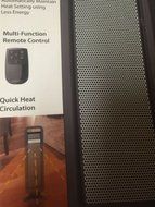 Ceramic Tower Heater with save smart control, with remote control N3