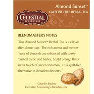 Celestial Seasonings Almond Sunset Herbal Tea, 20 Count (Pack of 6) N2