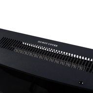 Wall-Mounted Fireplace Heater 35" XL Large 1500W Adjustable Electric With Remote Without Any Emissions Or Pollution N3